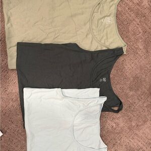 GAP Women's Tank Tops - Black, Cream, Tan large tall